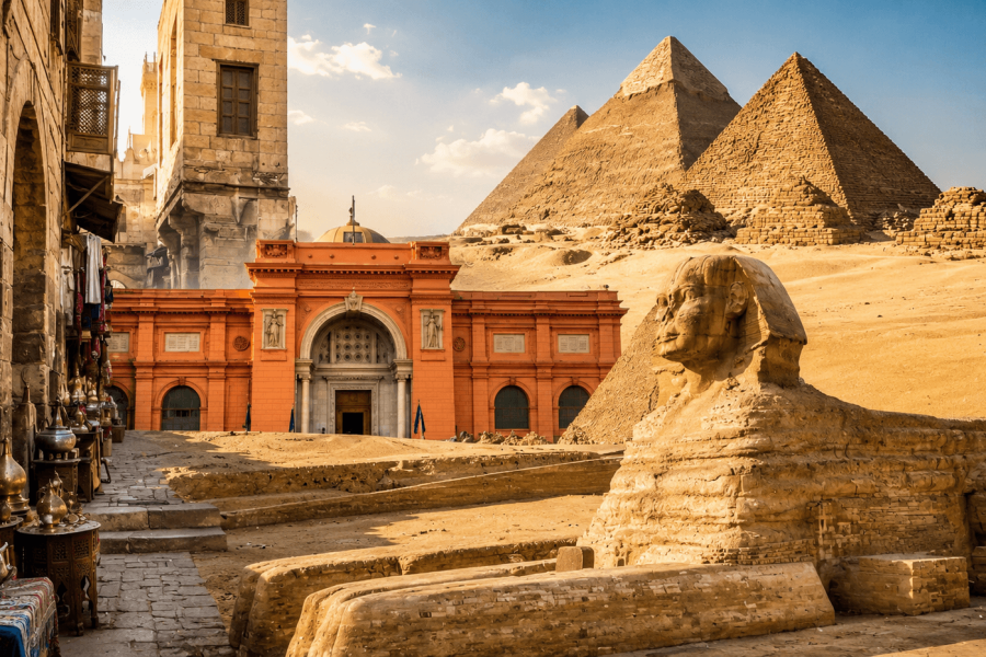 CAIRO OVER DAY